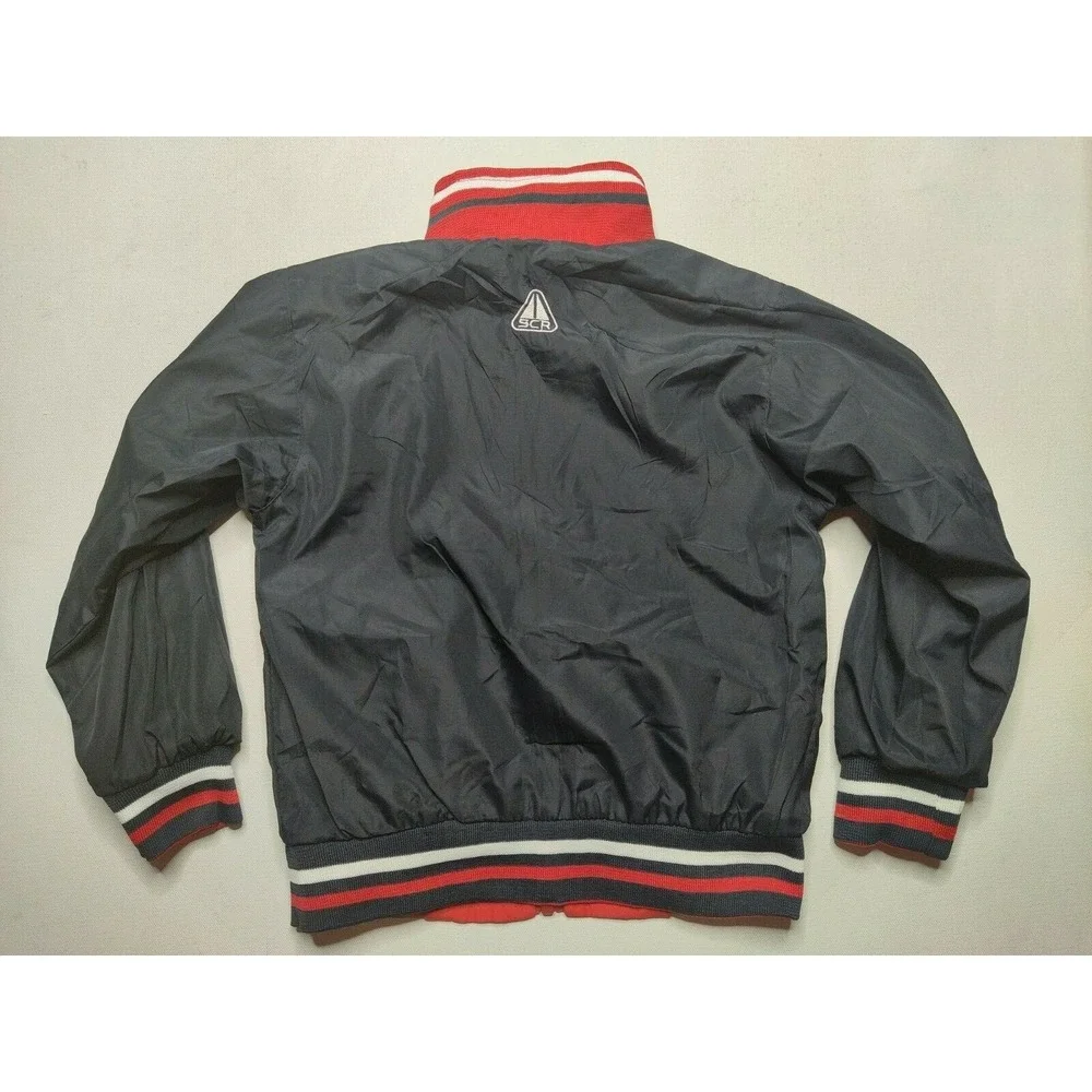 Manchester United SCR Sportswear Youth 2XL Reversible Red to Black Track Jacket‎